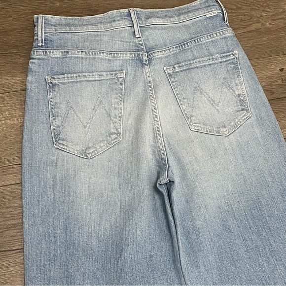 Mother High Waisted Tunnel Vision Sneak Sippin Sweet Tea Blue Jeans Sz 28 NWOT - Picture 8 of 12